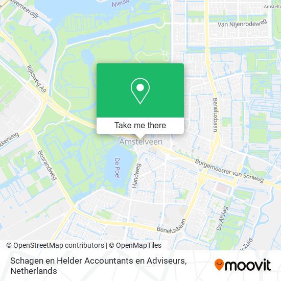 Schagen en Helder Accountants en Adviseurs map