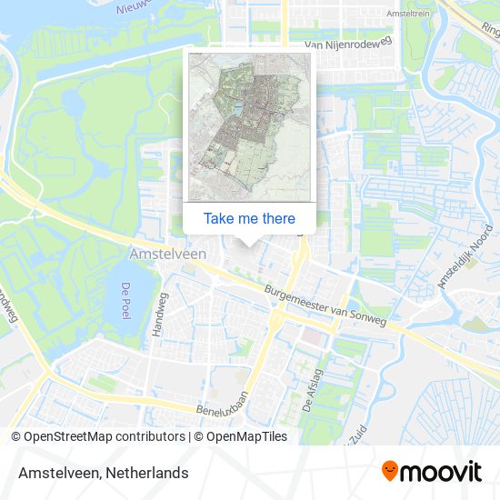 Amstelveen map