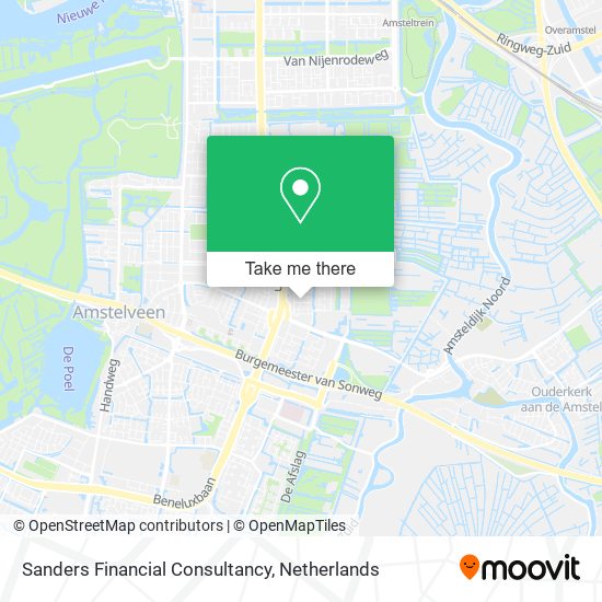 Sanders Financial Consultancy map