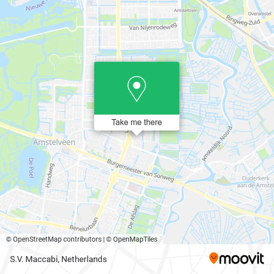 S.V. Maccabi map