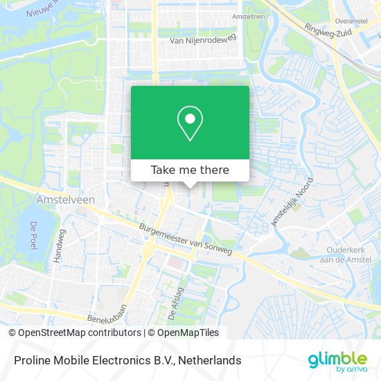 Proline Mobile Electronics B.V. map