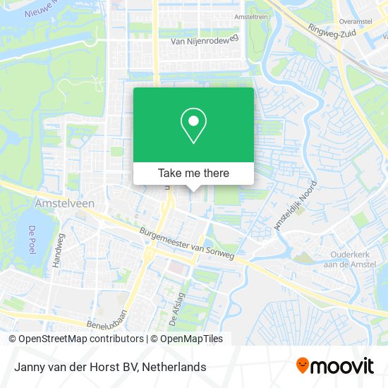 Janny van der Horst BV map