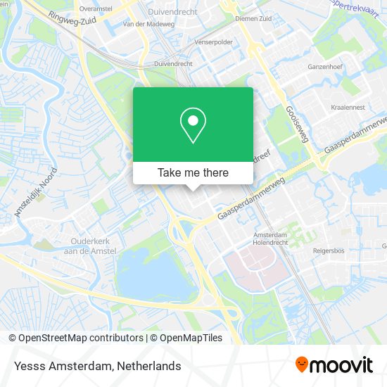 Yesss Amsterdam map