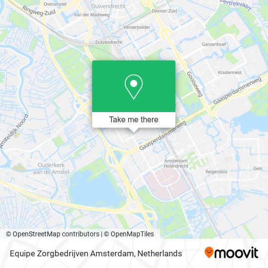Equipe Zorgbedrijven Amsterdam map