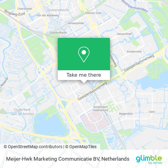 Meijer-Hwk Marketing Communicatie BV Karte