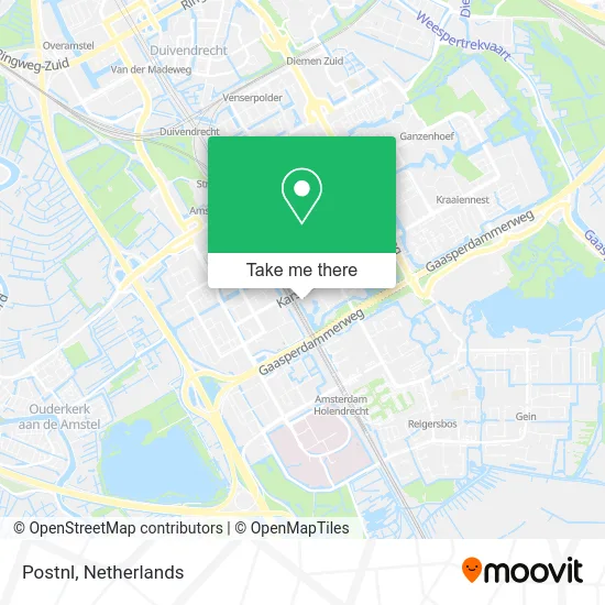 Postnl map