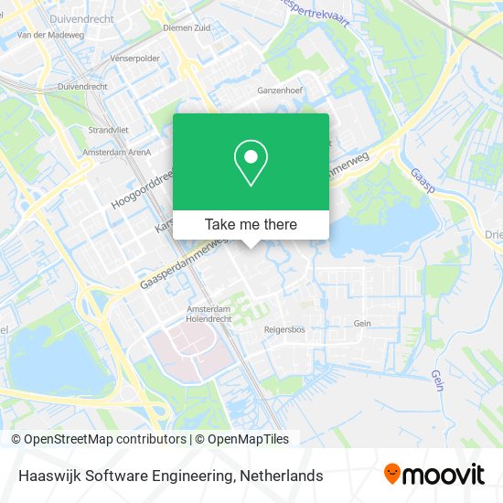 Haaswijk Software Engineering Karte