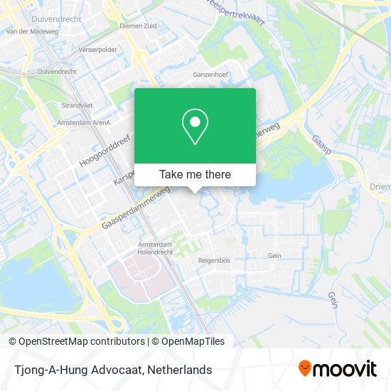 Tjong-A-Hung Advocaat map