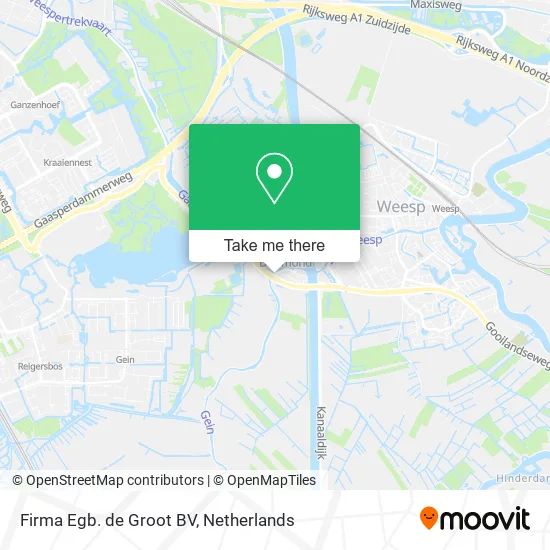 Firma Egb. de Groot BV map