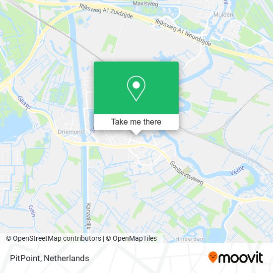 PitPoint map