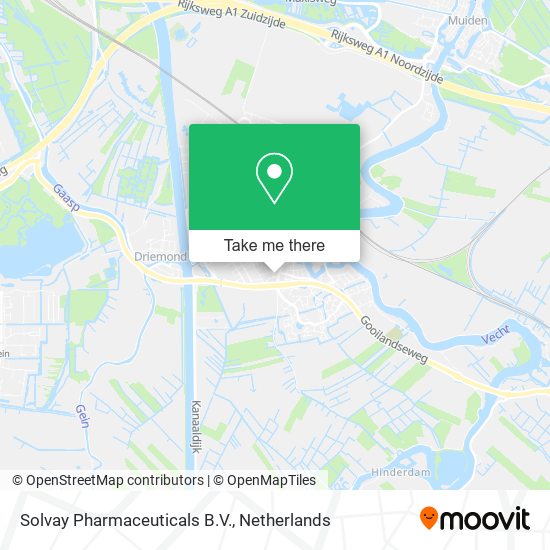 Solvay Pharmaceuticals B.V. map