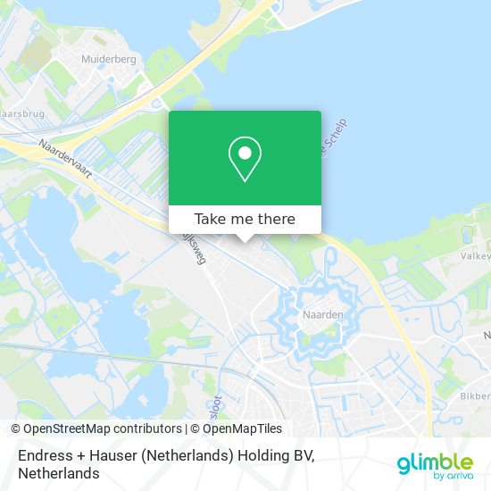 Endress + Hauser (Netherlands) Holding BV Karte