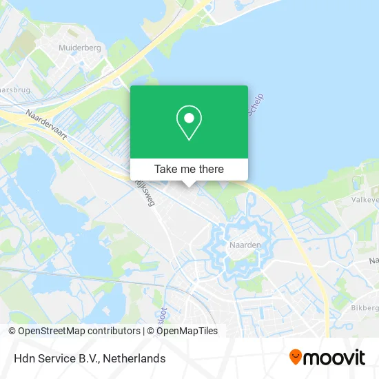Hdn Service B.V. map