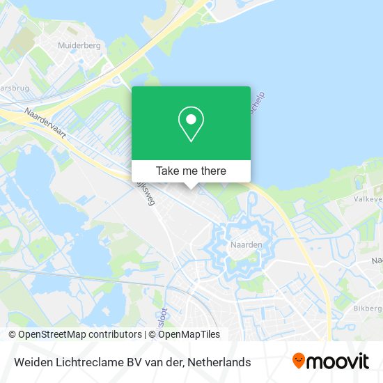 Weiden Lichtreclame BV van der Karte