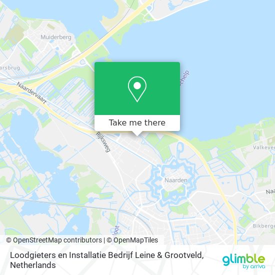 Loodgieters en Installatie Bedrijf Leine & Grootveld Karte