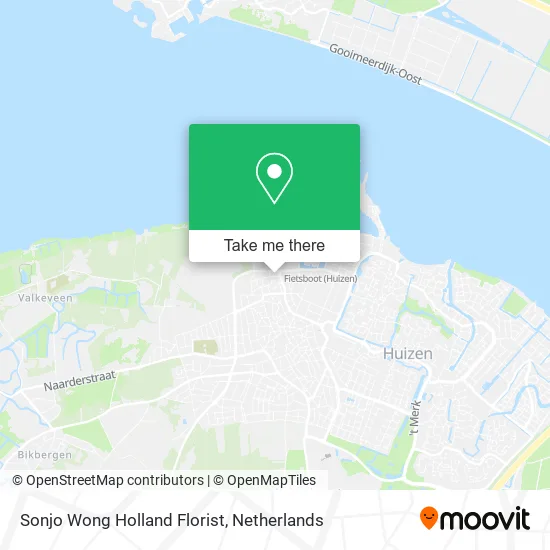 Sonjo Wong Holland Florist map