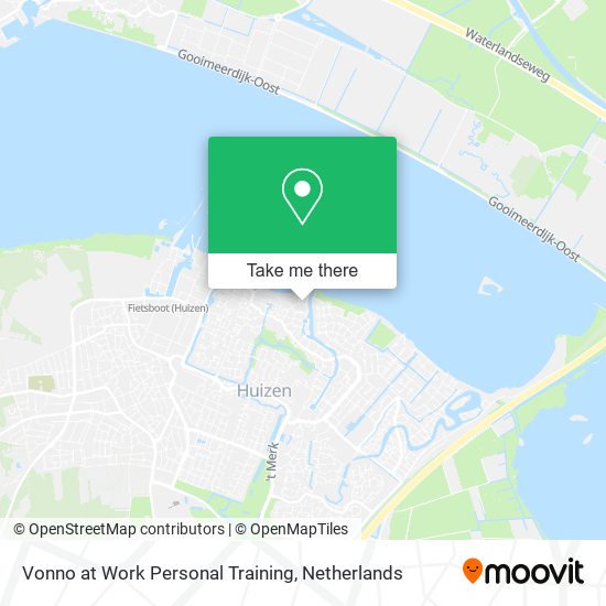 Vonno at Work Personal Training map