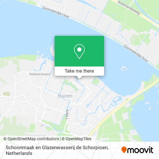 Schoonmaak en Glazenwasserij de Schorpioen map