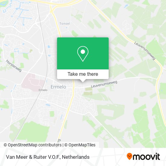 Van Meer & Ruiter V.O.F. map