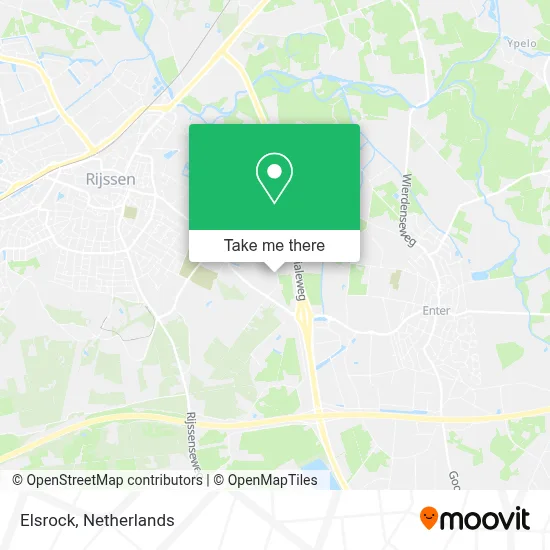 Elsrock map