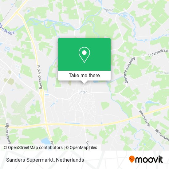 Sanders Supermarkt map