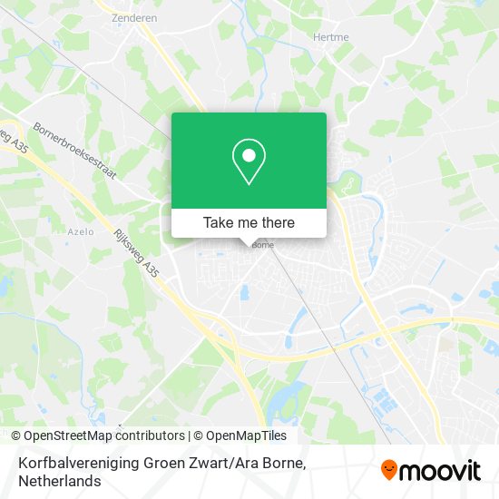 Korfbalvereniging Groen Zwart / Ara Borne map