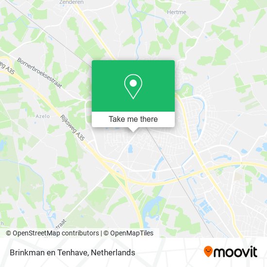 Brinkman en Tenhave map