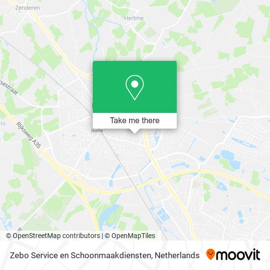 Zebo Service en Schoonmaakdiensten map