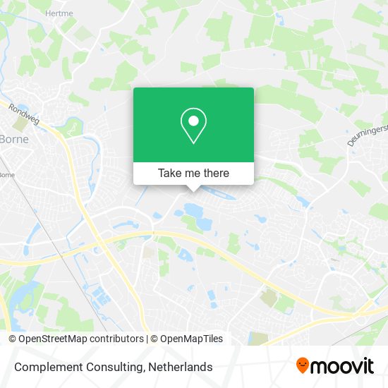 Complement Consulting map