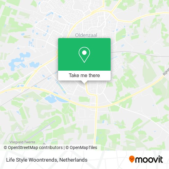 Life Style Woontrends map