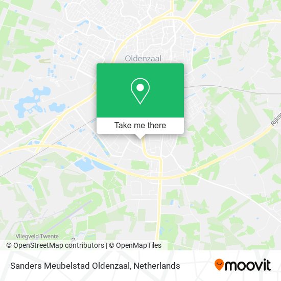 Sanders Meubelstad Oldenzaal Karte