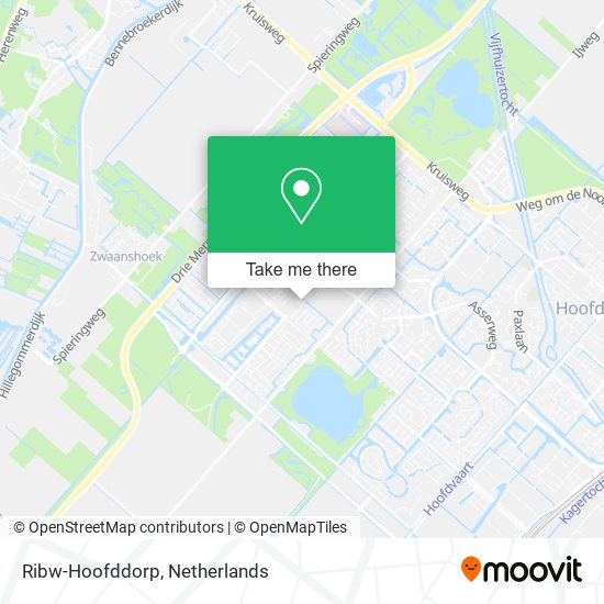 Ribw-Hoofddorp map