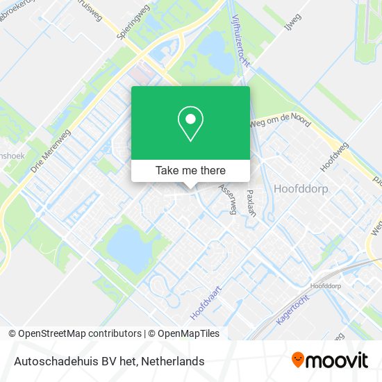 Autoschadehuis BV het Karte