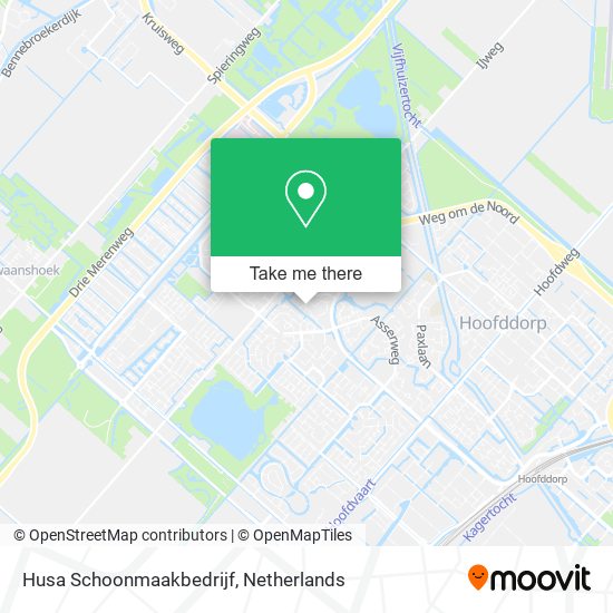 Husa Schoonmaakbedrijf map