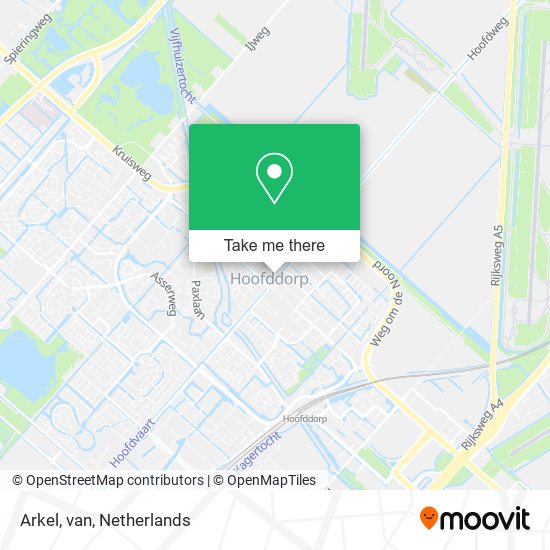 Arkel, van map