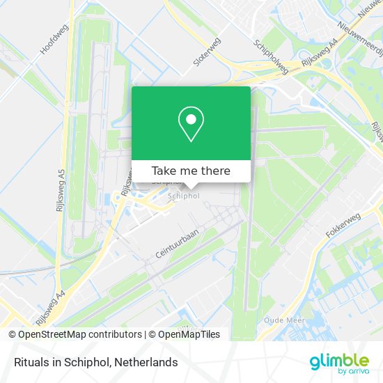 Rituals in Schiphol map