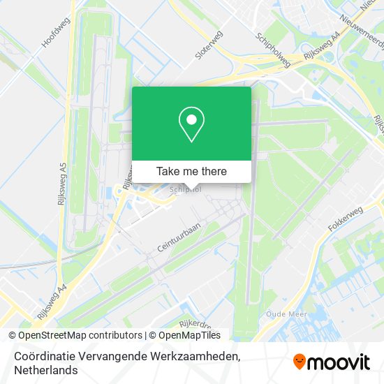 Coördinatie Vervangende Werkzaamheden map