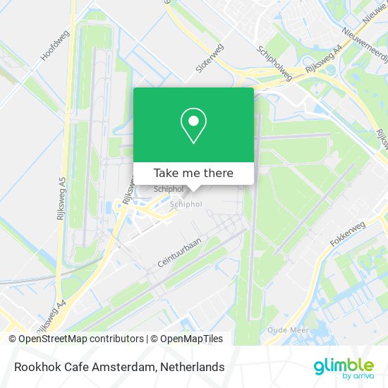 Rookhok Cafe Amsterdam map