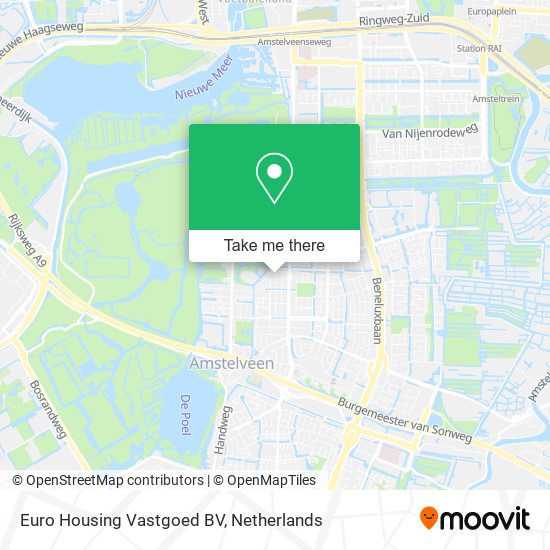 Euro Housing Vastgoed BV map