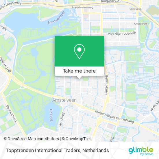 Topptrenden International Traders Karte