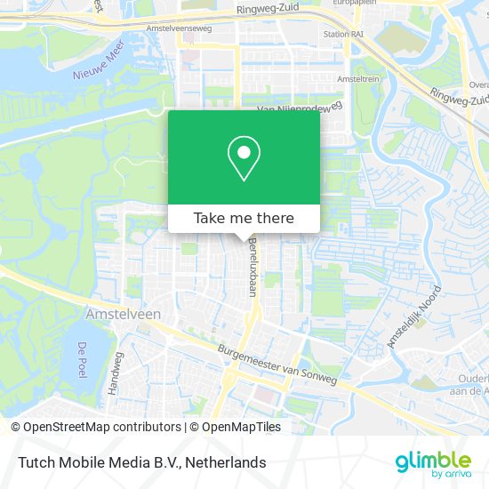 Tutch Mobile Media B.V. map