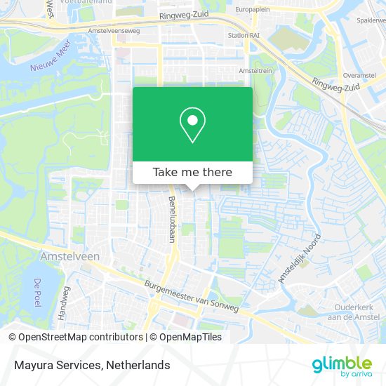 Mayura Services map