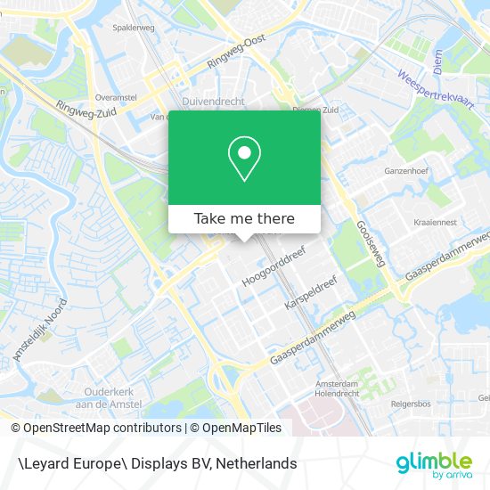 \Leyard Europe\ Displays BV map
