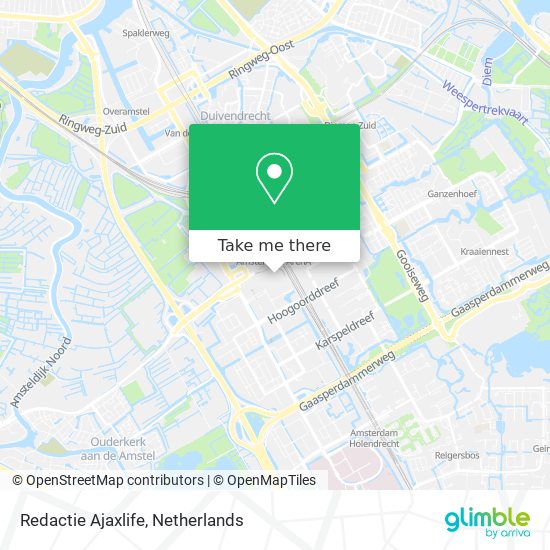 Redactie Ajaxlife map