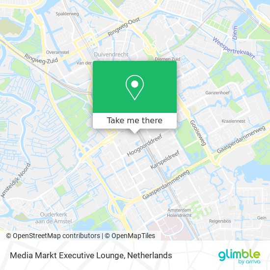 Media Markt Executive Lounge map