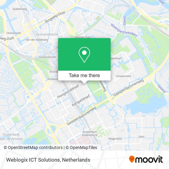 Weblogix ICT Solutions map