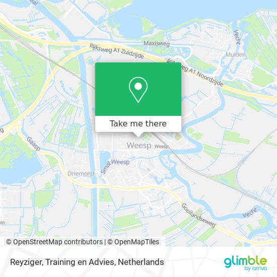 Reyziger, Training en Advies map