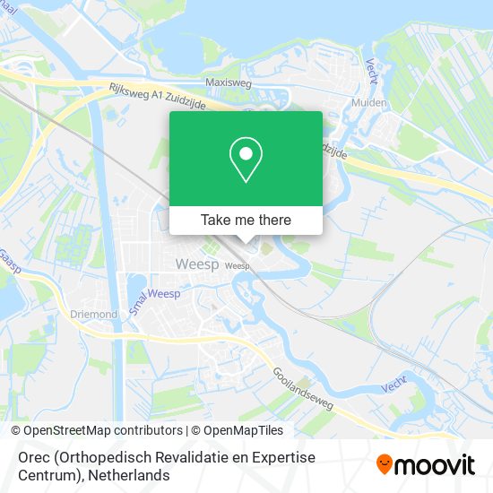 Orec (Orthopedisch Revalidatie en Expertise Centrum) map