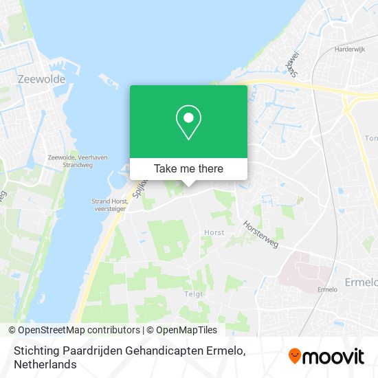 Stichting Paardrijden Gehandicapten Ermelo map