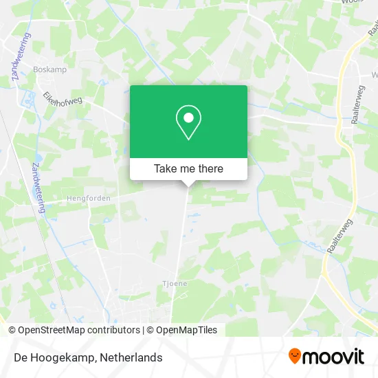 De Hoogekamp map
